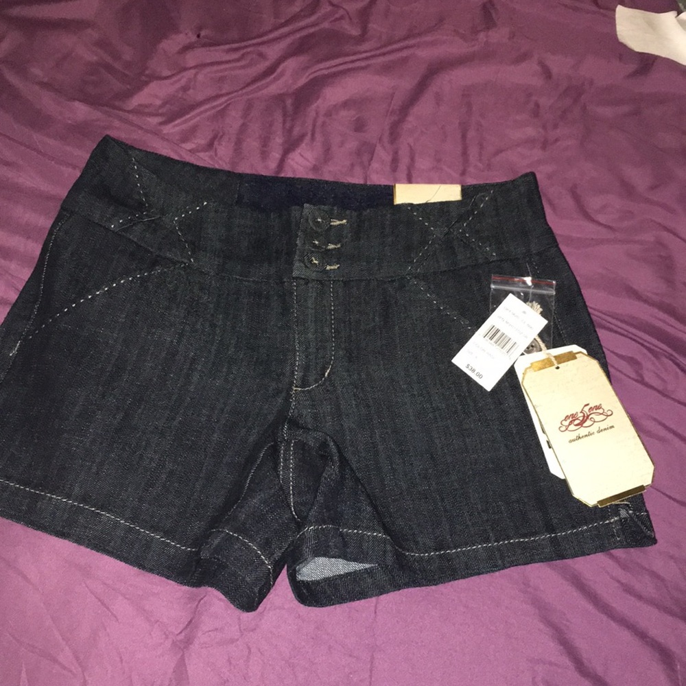 Blue denim One 5 one  shorts sz 6 women’s
